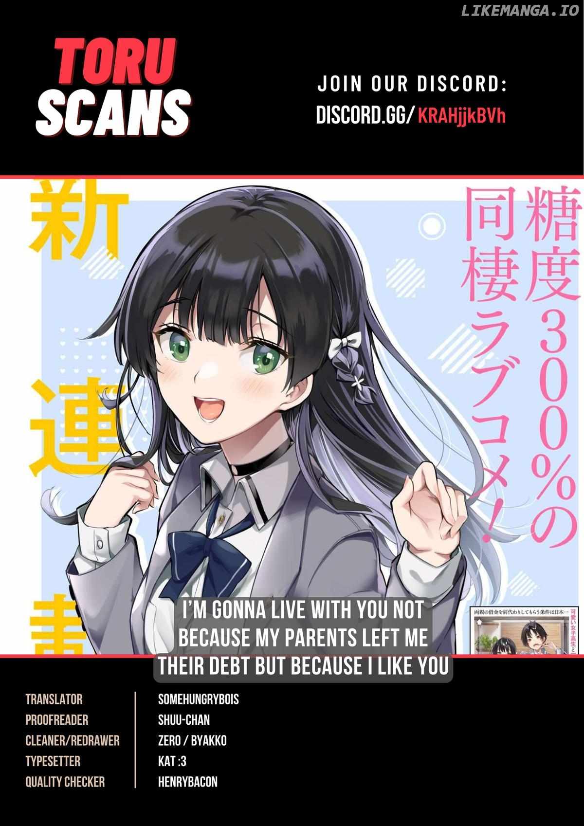 I'm Gonna Live with You Not Because My Parents Left Me Their Debt But Because I Like You Chapter 33 1